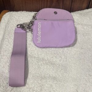 Lululemon Lavender Pouch with Strap